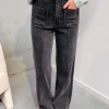 By Lenz Jeans/Trousers | REBEL JEANS - GREY