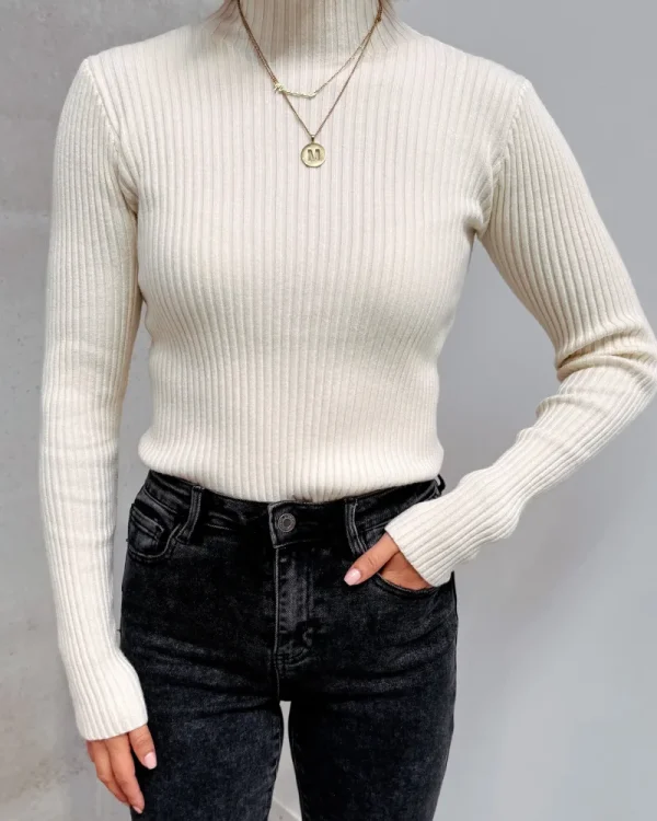 By Lenz Tops | RUE FITTED TOP - WHITE