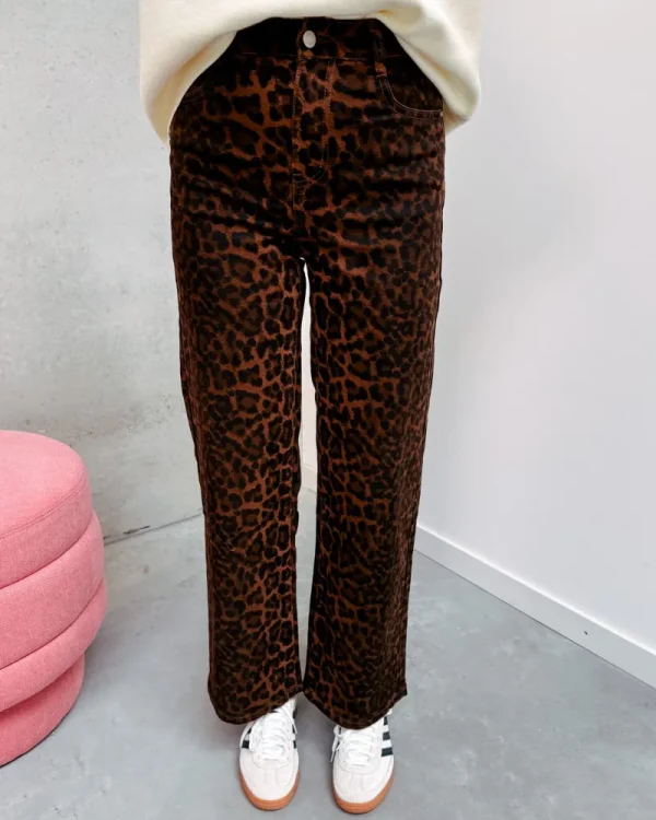 By Lenz Jeans/Trousers | SAVAGE LEOPARD JEANS