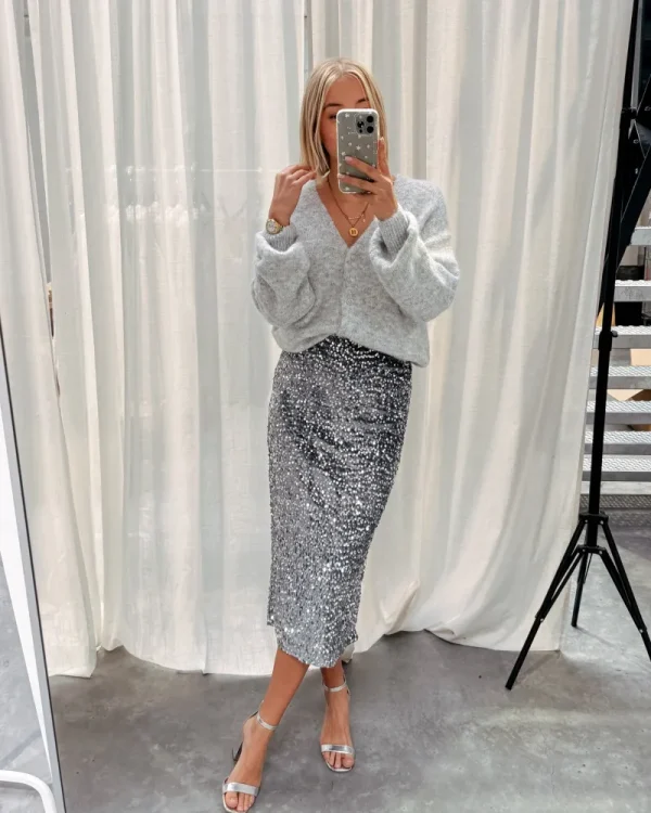 By Lenz Jackets | SERAFINE CARDIGAN - GREY