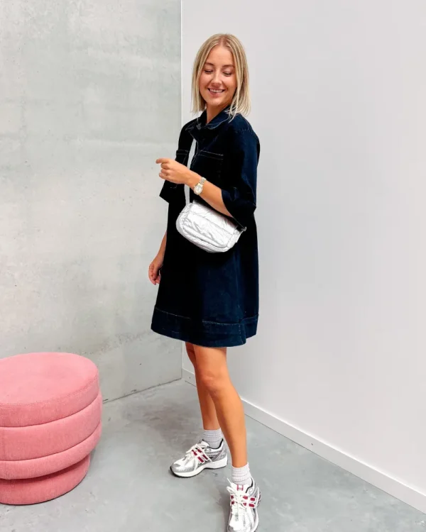 By Lenz Bags | SILVER CROSSBODY BAG