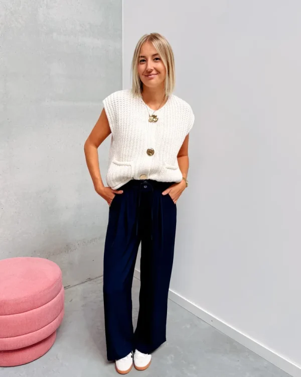 By Lenz Jeans/Trousers | SKYFALL BLUE COMFY PANT