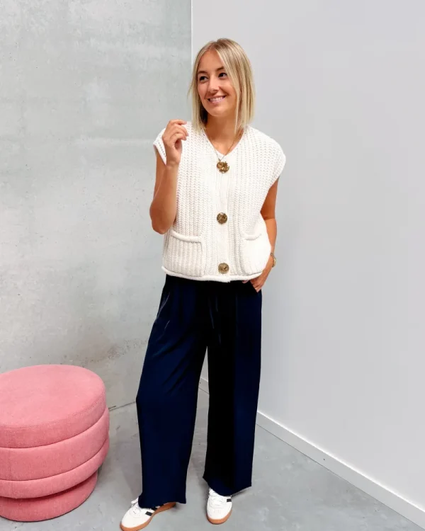 By Lenz Jeans/Trousers | SKYFALL BLUE COMFY PANT