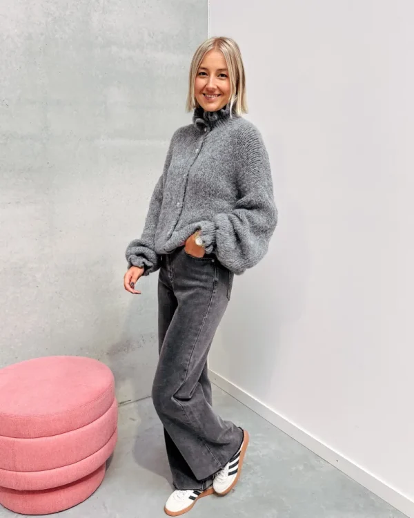 By Lenz Sweaters | TELLA KNIT - GREY