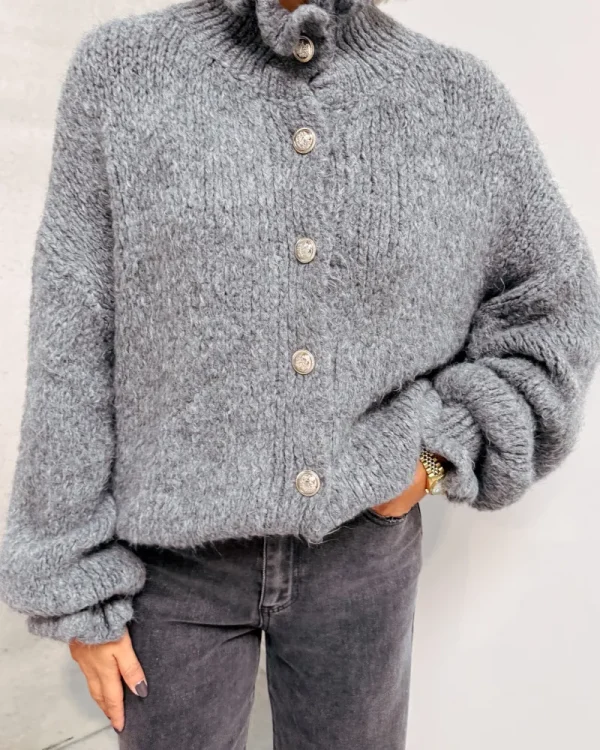 By Lenz Sweaters | TELLA KNIT - GREY