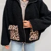 By Lenz Jackets | THANÉE TEDDY JACKET - BLACK