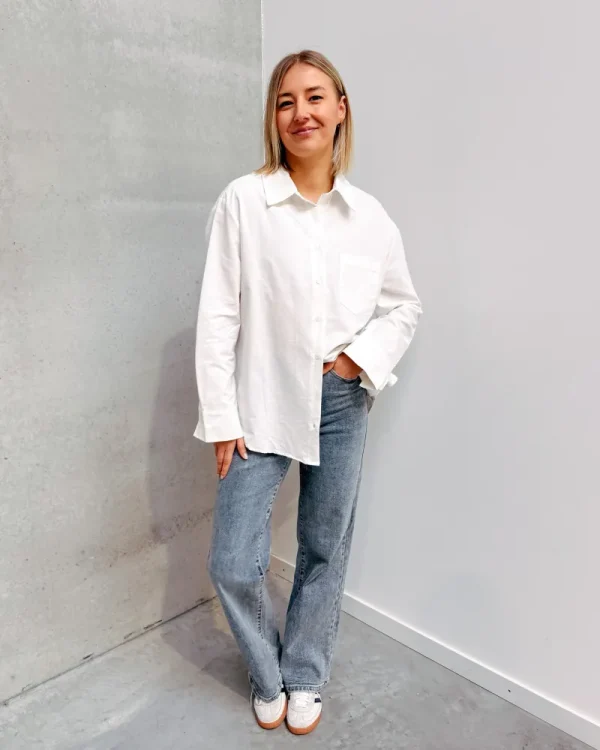 By Lenz Tops | THE PERFECT WHITE SHIRT