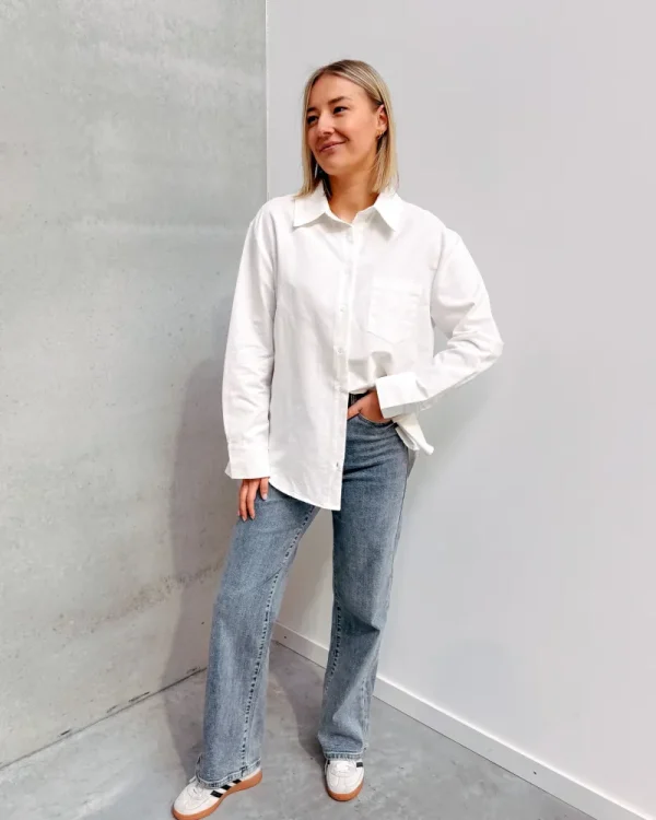 By Lenz Tops | THE PERFECT WHITE SHIRT