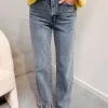 By Lenz Jeans/Trousers | YENTHE STRAIGHT JEANS - BLUE