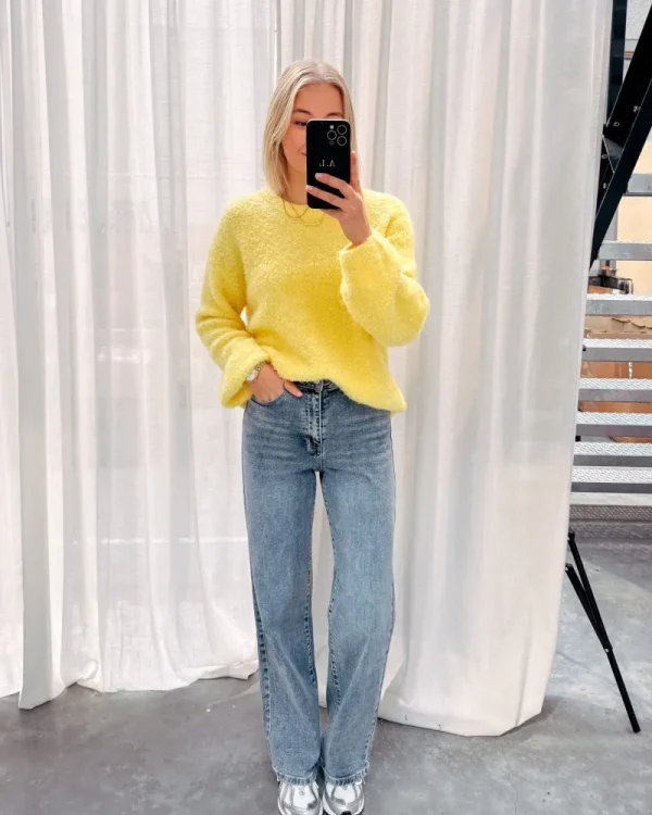 By Lenz Jeans/Trousers | YENTHE STRAIGHT JEANS - BLUE