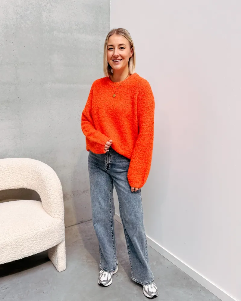 yenthe_straight_jeans__bl_3.webp By Lenz Jeans/Trousers | YENTHE STRAIGHT JEANS - BLUE