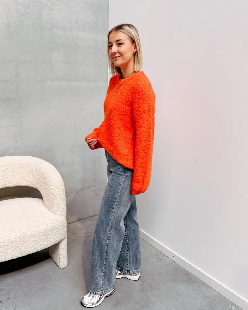 yenthe_straight_jeans__bl_4.webp By Lenz Jeans/Trousers | YENTHE STRAIGHT JEANS - BLUE