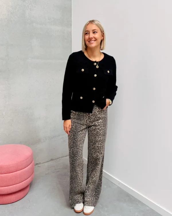 By Lenz Jeans/Trousers | ZARAH LEOPARD JEANS